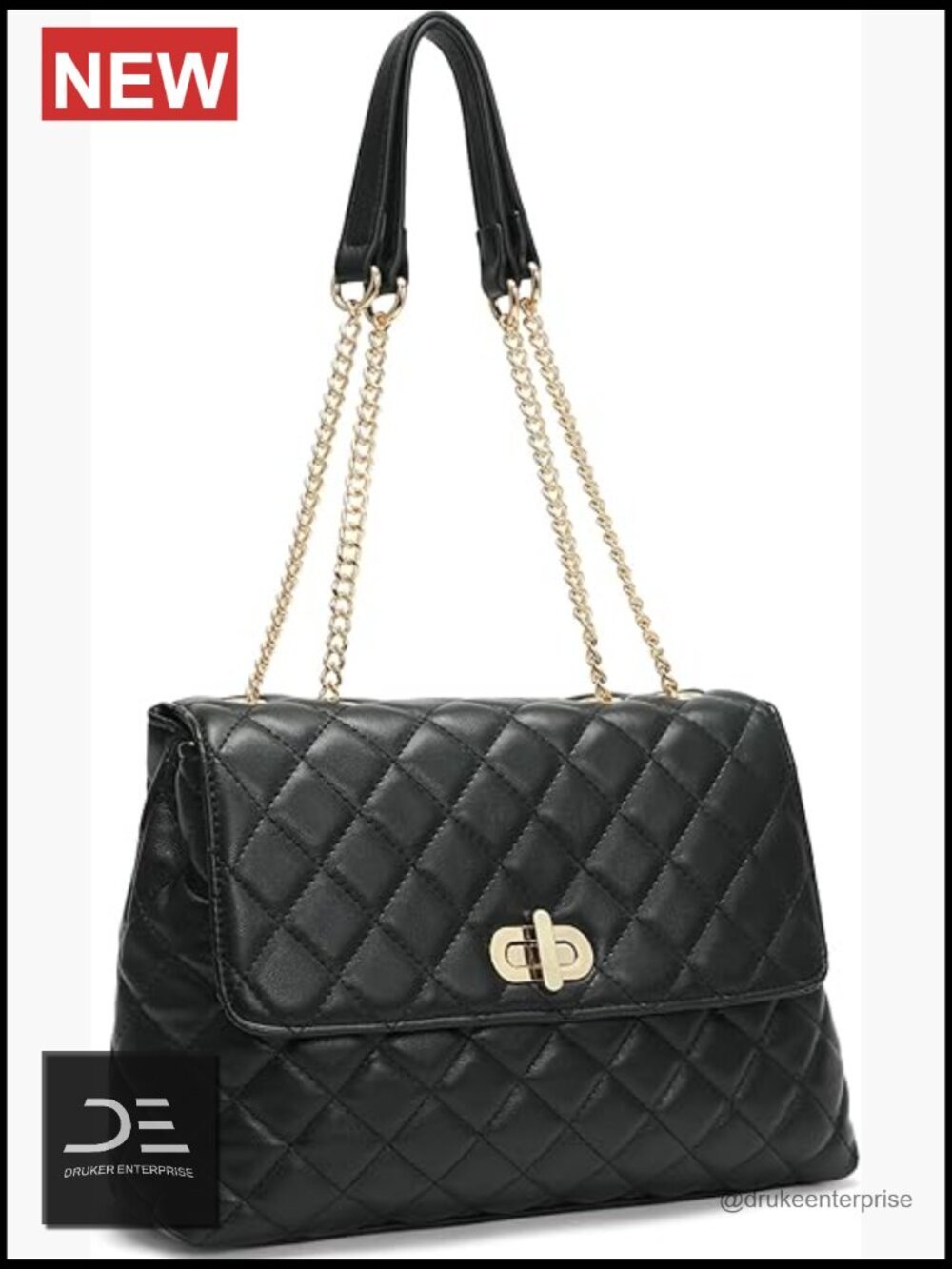 Compact Vegan Leather Crossbody with Adjustable Strap